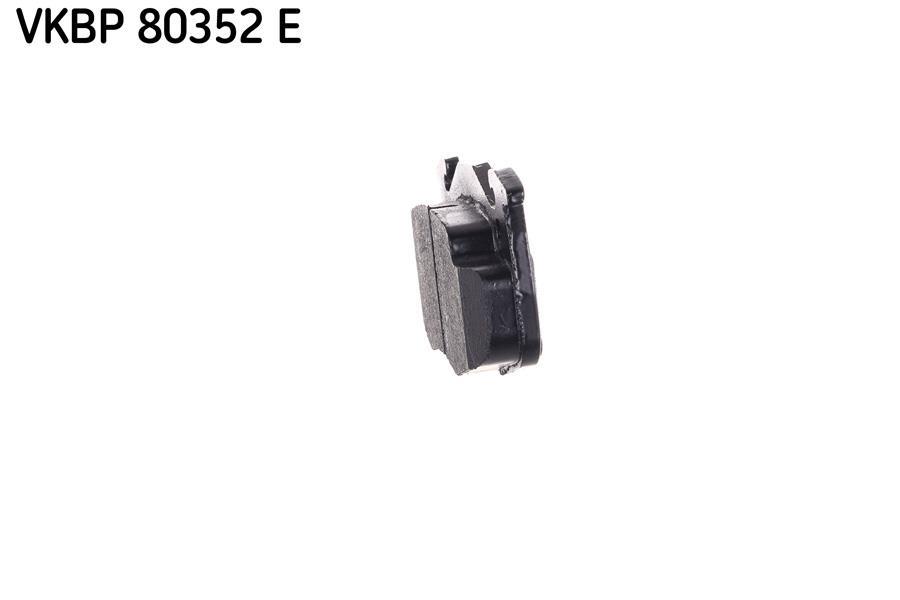 Jeu de 4 plaquettes de frein SKF ref. VKBP 80352 E